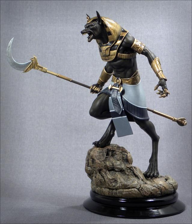 Anubis Painted and SWAT Stealth with change-o-head! - Page 6 - Statue Forum